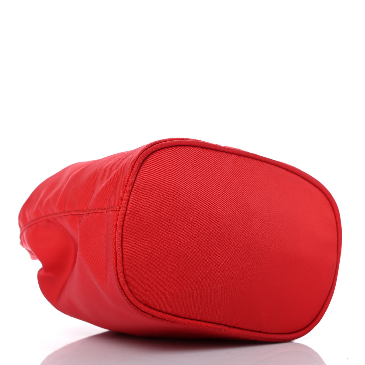 Nylon Vela Drawstring Pouch Rosso