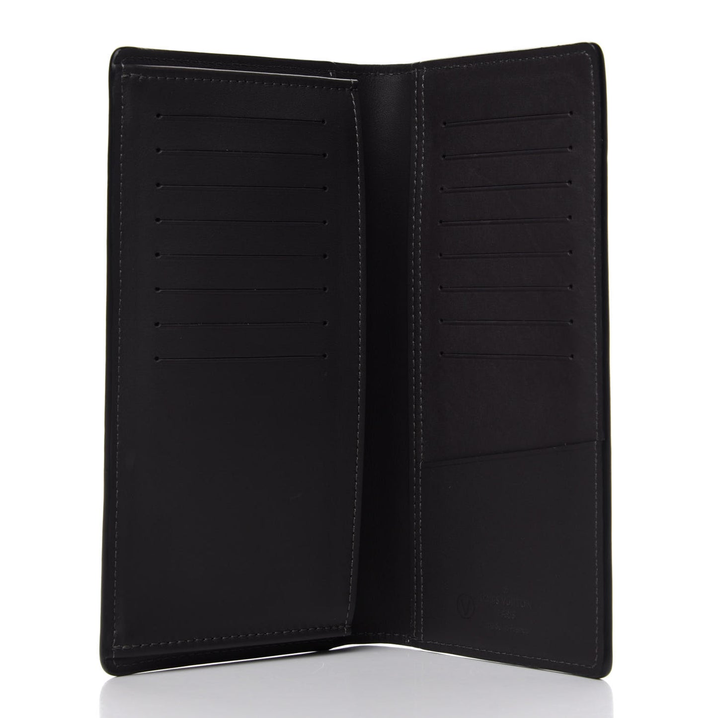 Cuir Ombre Brazza Wallet Anthracite