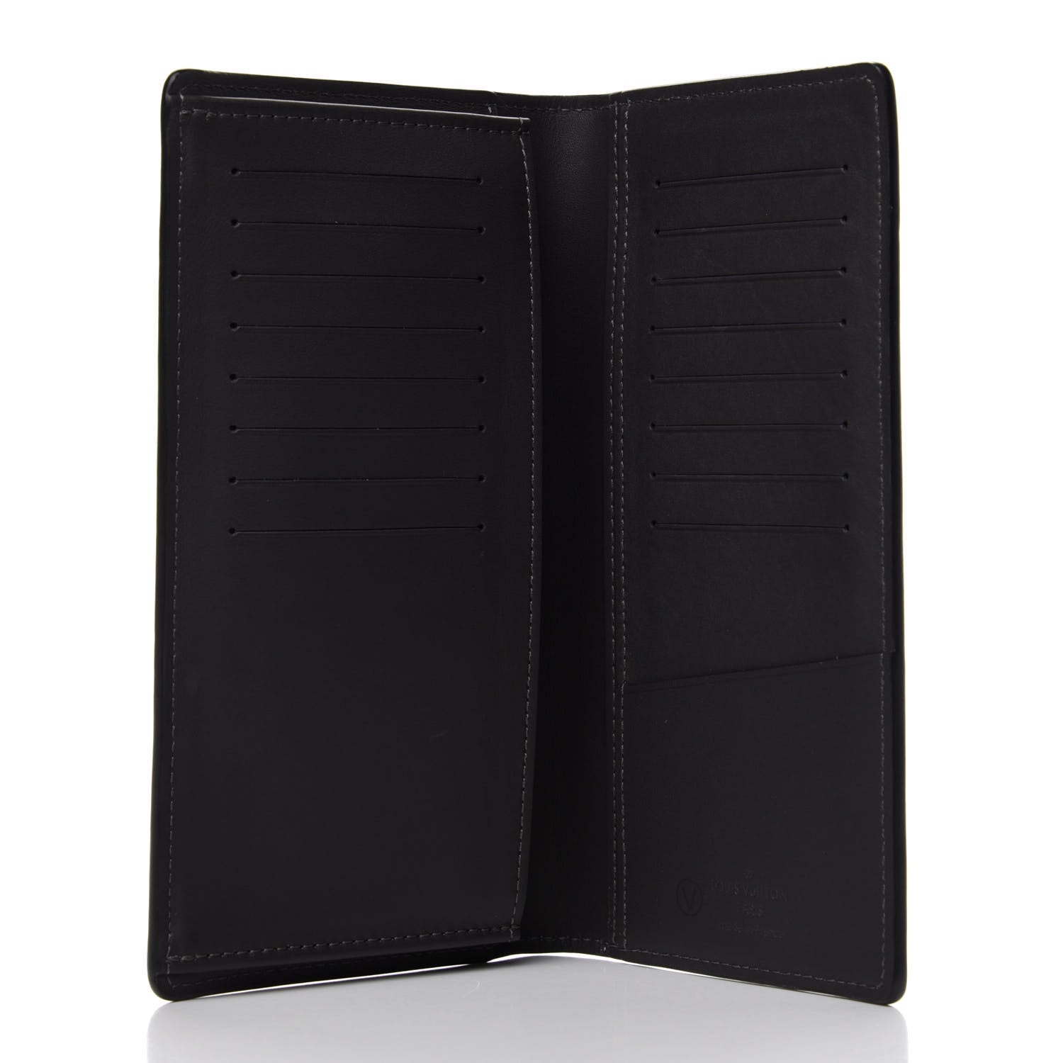 Louis Vuitton Cuir Ombre Brazza Wallet Anthracite 5 of 7