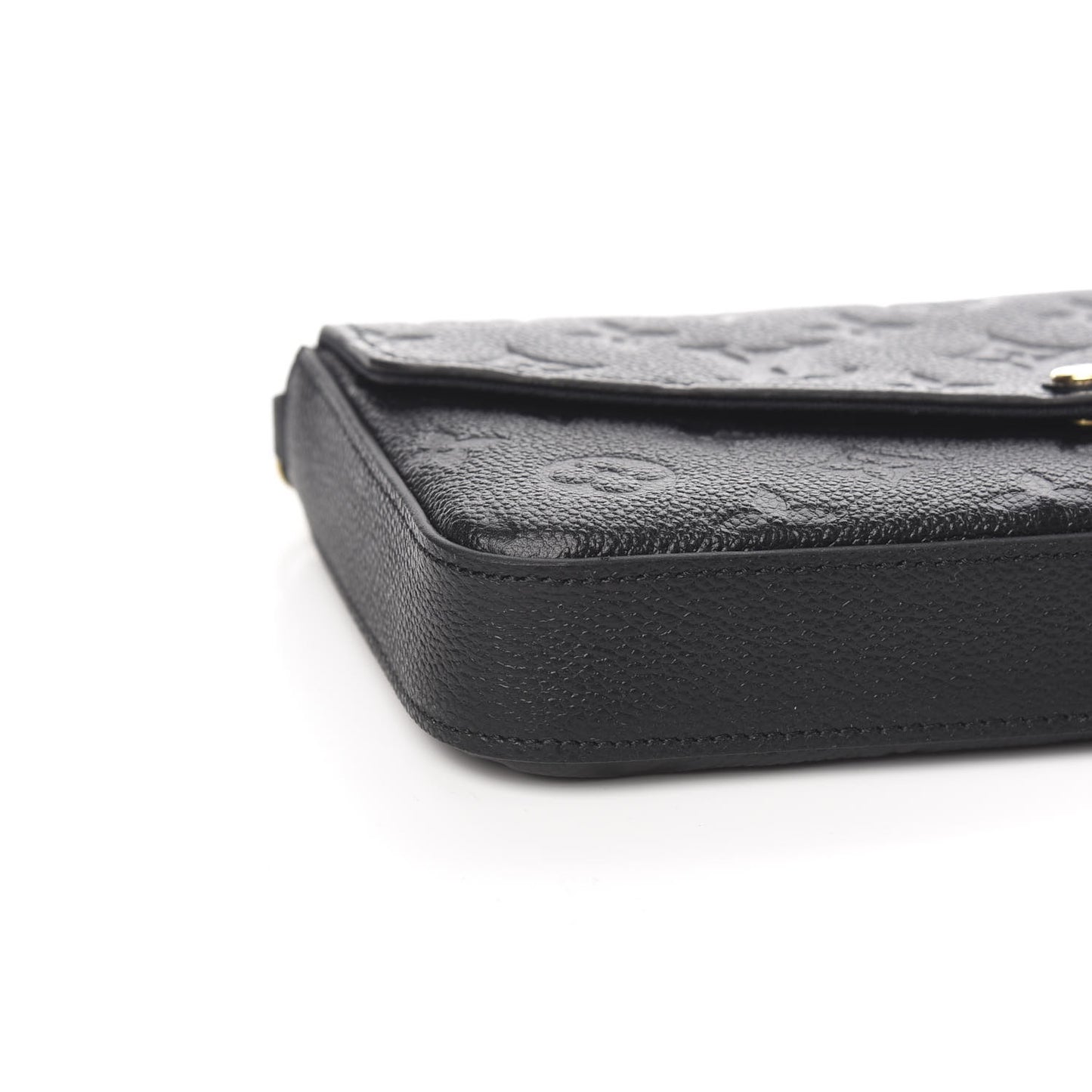 Empreinte Pochette Felicie Chain Wallet Black