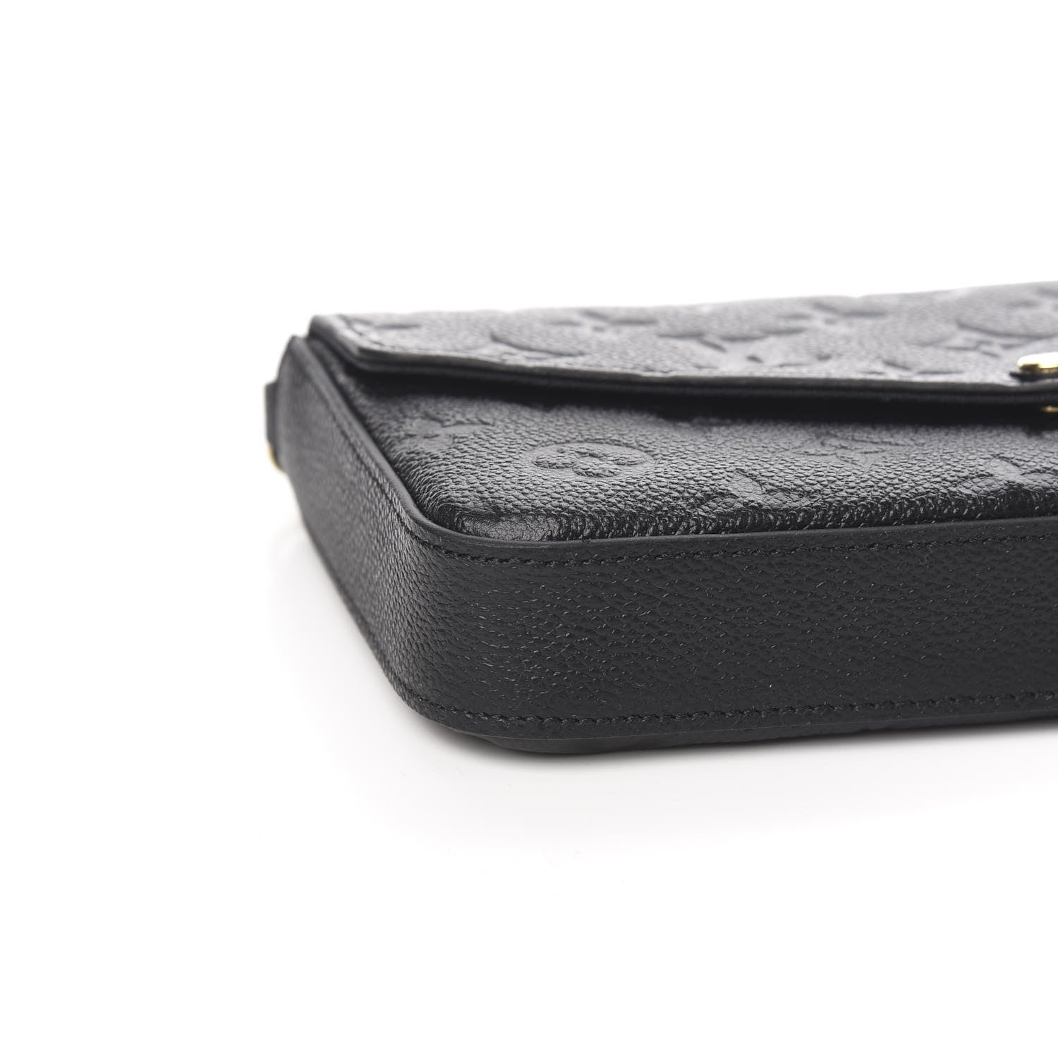 Louis Vuitton Empreinte Pochette Felicie Chain Wallet Black 4 of 11