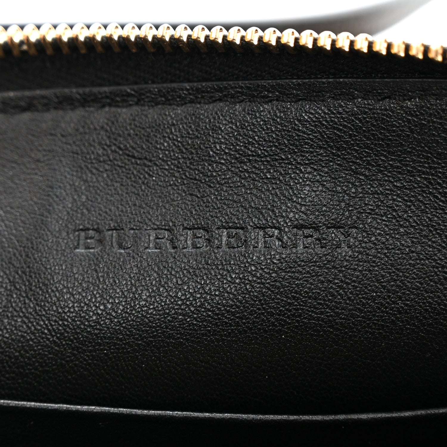 Burberry House Check Derby Peyton Crossbody Clutch Bag Black 6 of 10