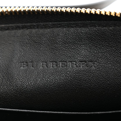 Burberry House Check Derby Peyton Crossbody Clutch Bag Black 6 of 10