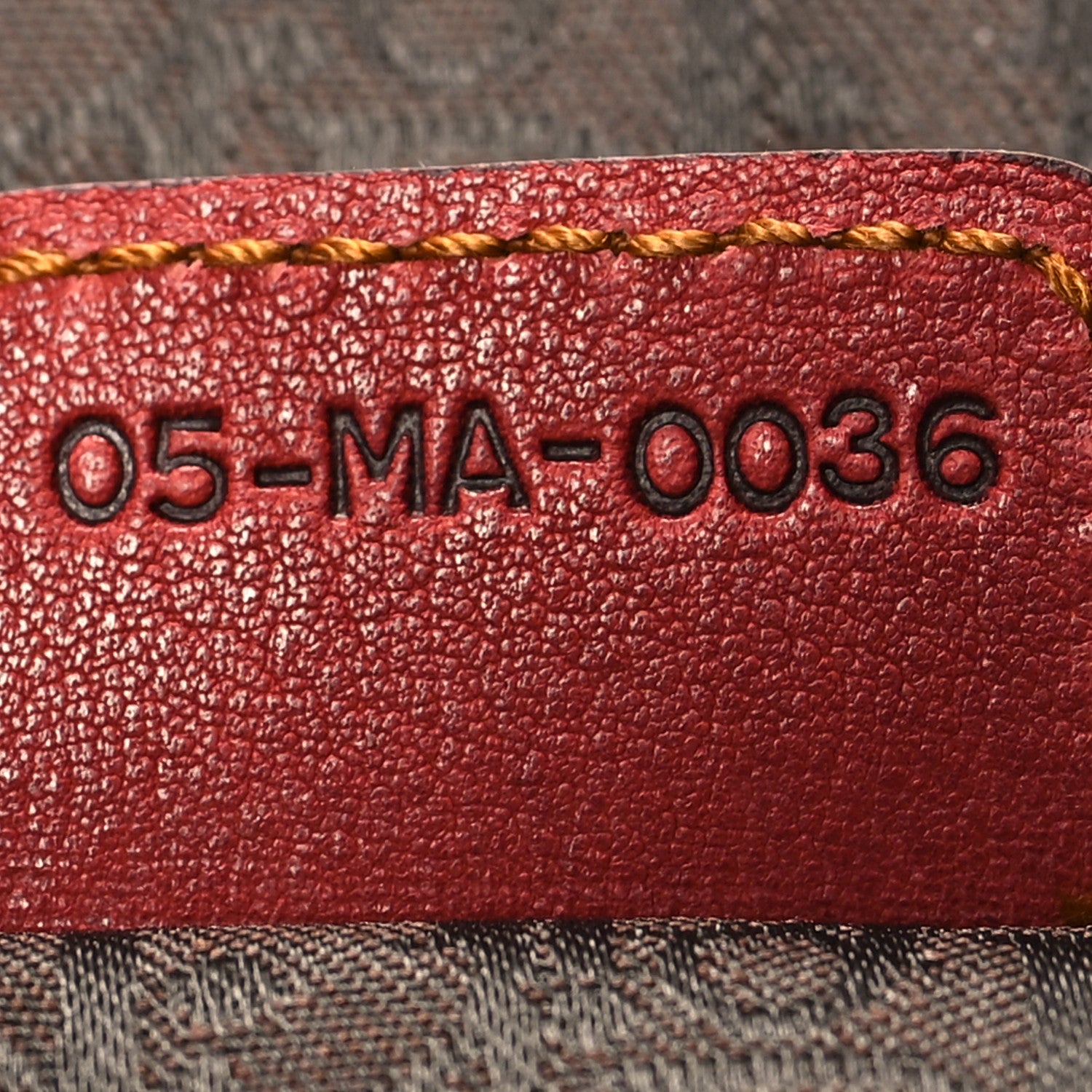Christian Dior Calfskin Medium Gaucho Double Saddle Bag Red 7 of 13