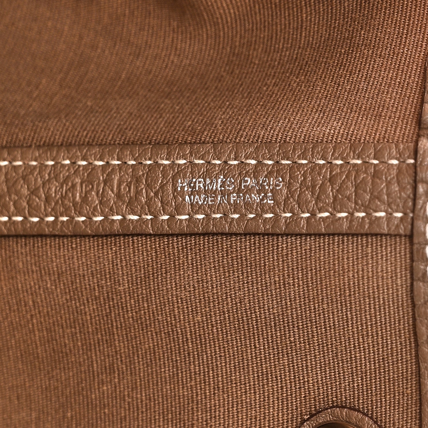 Hermes Toile Vache Garden Party 36 MM Etoupe 6 of 10