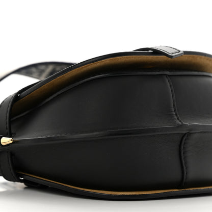 Loewe Calfskin Jacquard Mini Gate Dual Bag Black 9 of 10
