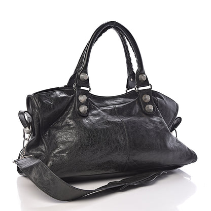 Balenciaga Agneau Giant 21 Silver Hardware Part Time Black 4 of 13