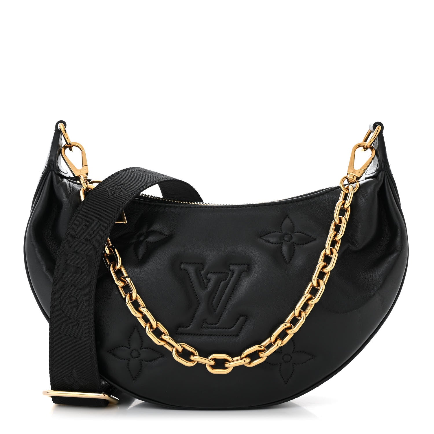 Louis Vuitton Calfskin Bubblegram Over The Moon Black 1 of 10