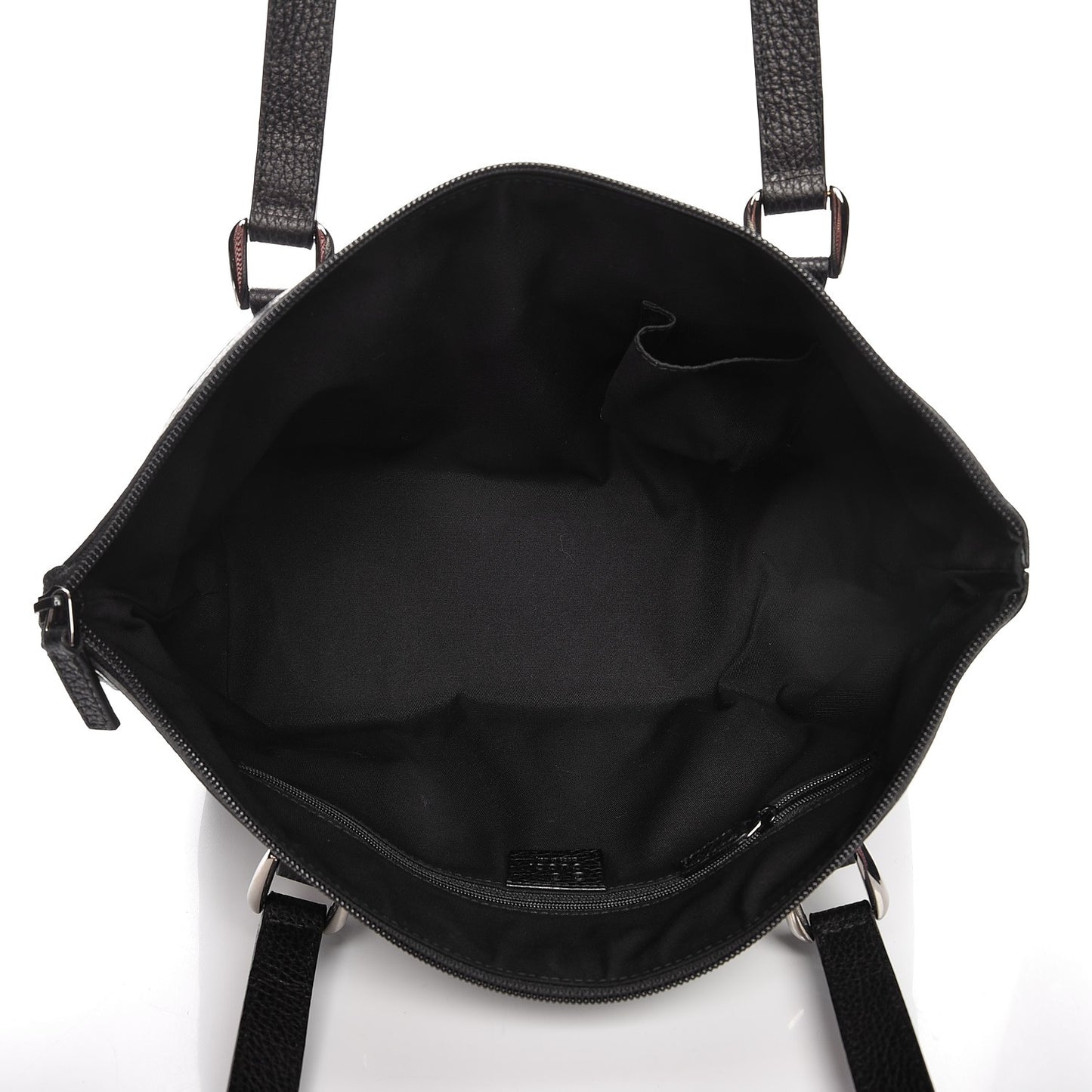 Nylon Monogram Medium Abbey Tote Black