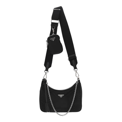 Prada Nylon Re-Edition 2005 Shoulder Bag Black 1 of 9