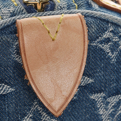 Louis Vuitton Monogram Denim Neo Speedy Blue 13 of 13
