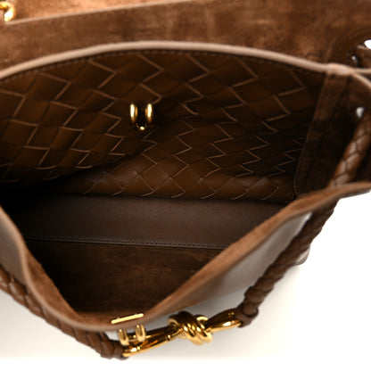 Bottega Veneta Silky Calfskin Small Ciao Ciao Nocciola 5 of 12