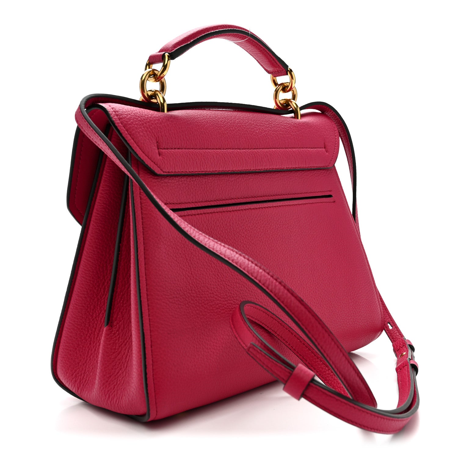 Salvatore Ferragamo Calfskin Small Margot Top Handle Satchel Ribes 3 of 10