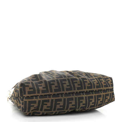 Fendi Zucca Hobo Tobacco White 4 of 14