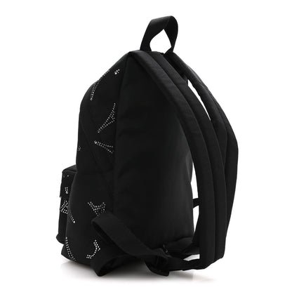 Balenciaga Canvas Crystal Embellished Eiffel Tower Explorer Backpack S Black 2 of 9