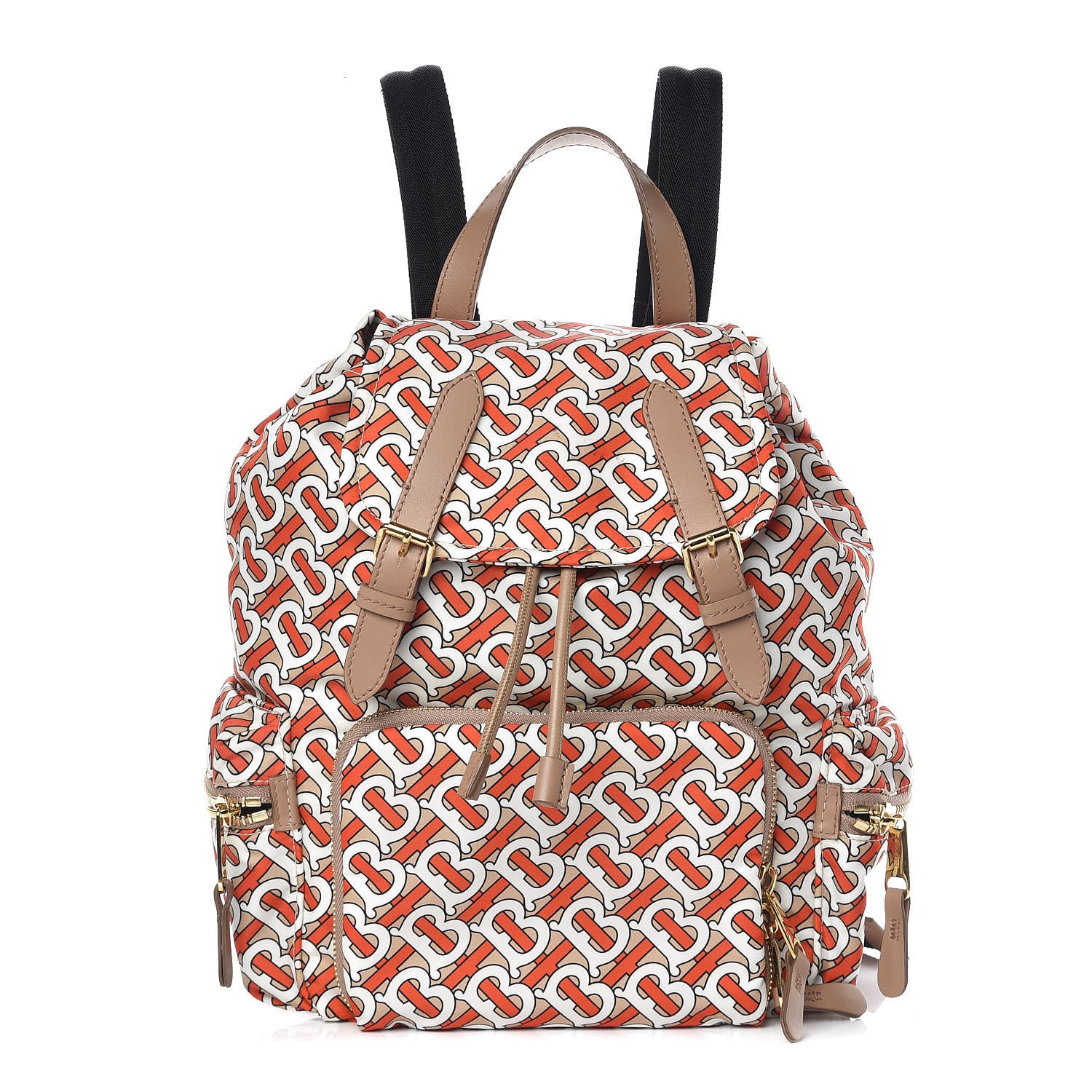 Burberry Nylon Monogram Medium Rucksack Backpack Vermillion 1 of 11