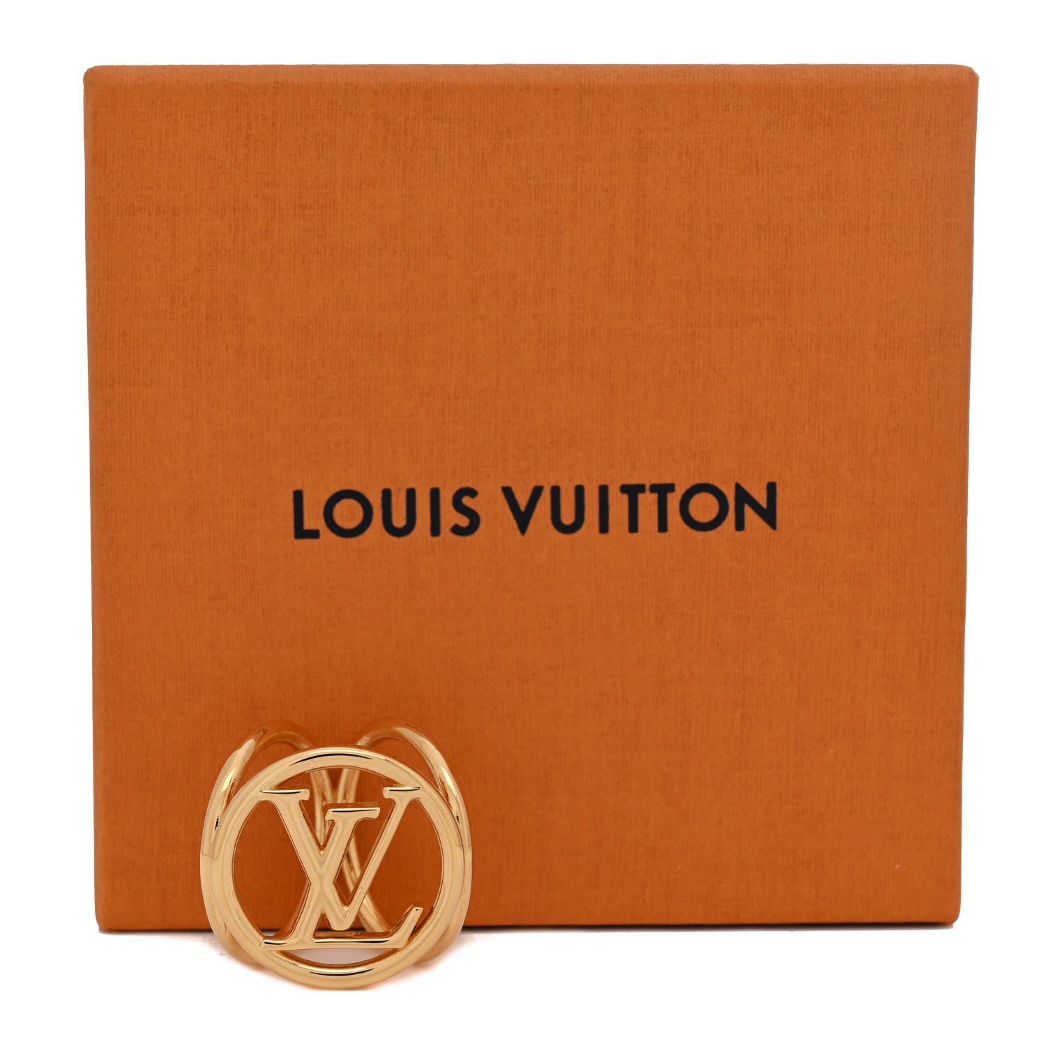 Louis Vuitton Louise Scarf Ring Holder Gold 4 of 4