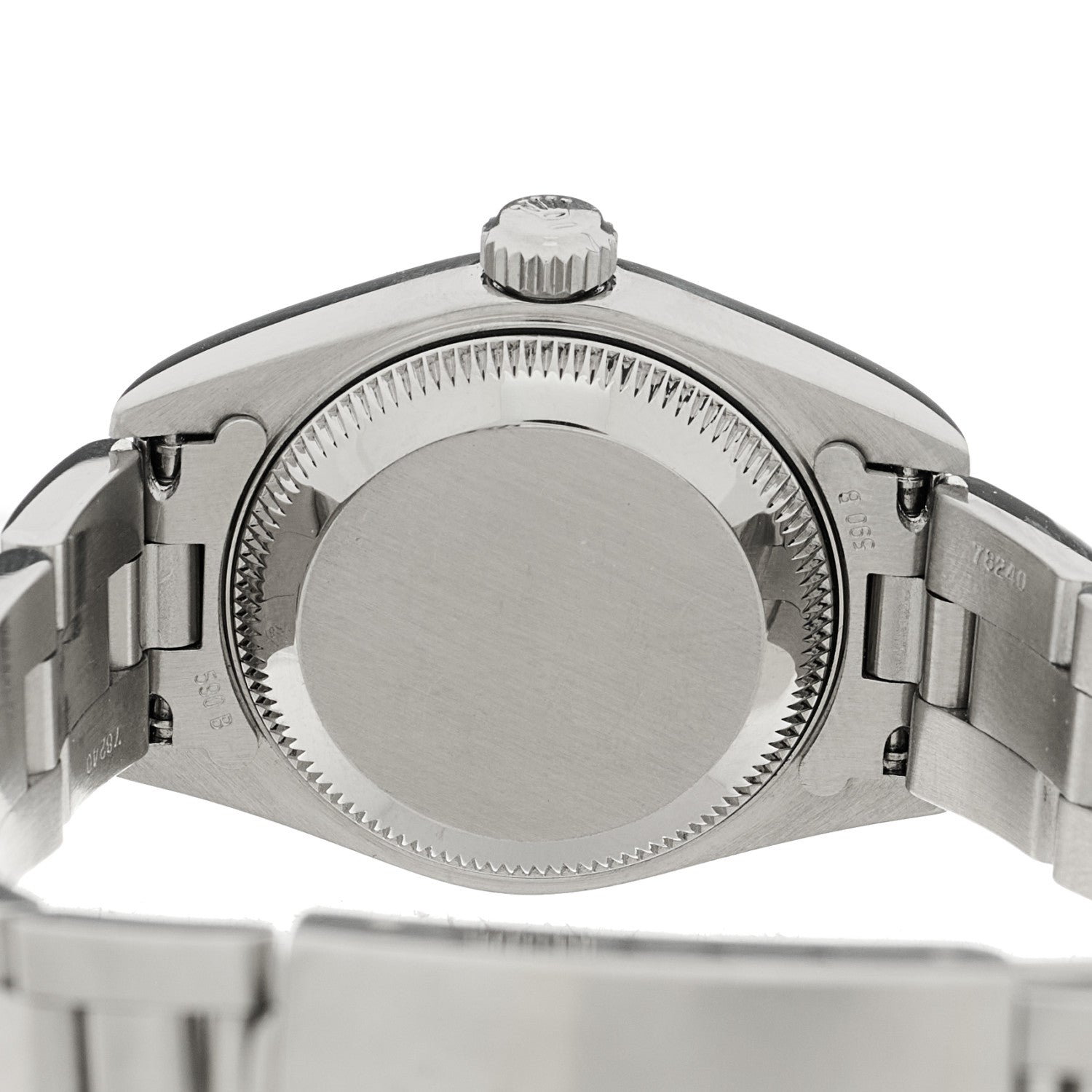 Rolex Stainless Steel 26mm Oyster Perpetual Date Watch Blue 79160 4 of 4