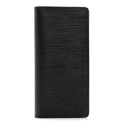 Louis Vuitton Epi Brazza Wallet Black 1 of 10