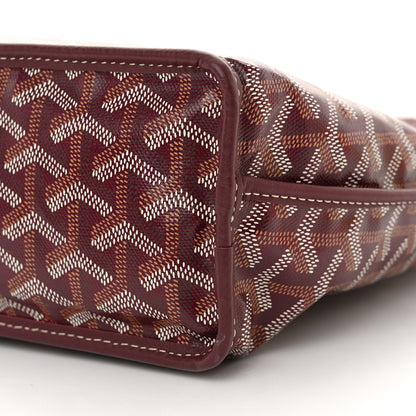 Goyard Goyardine Reversible Mini Anjou Burgundy 19 of 23