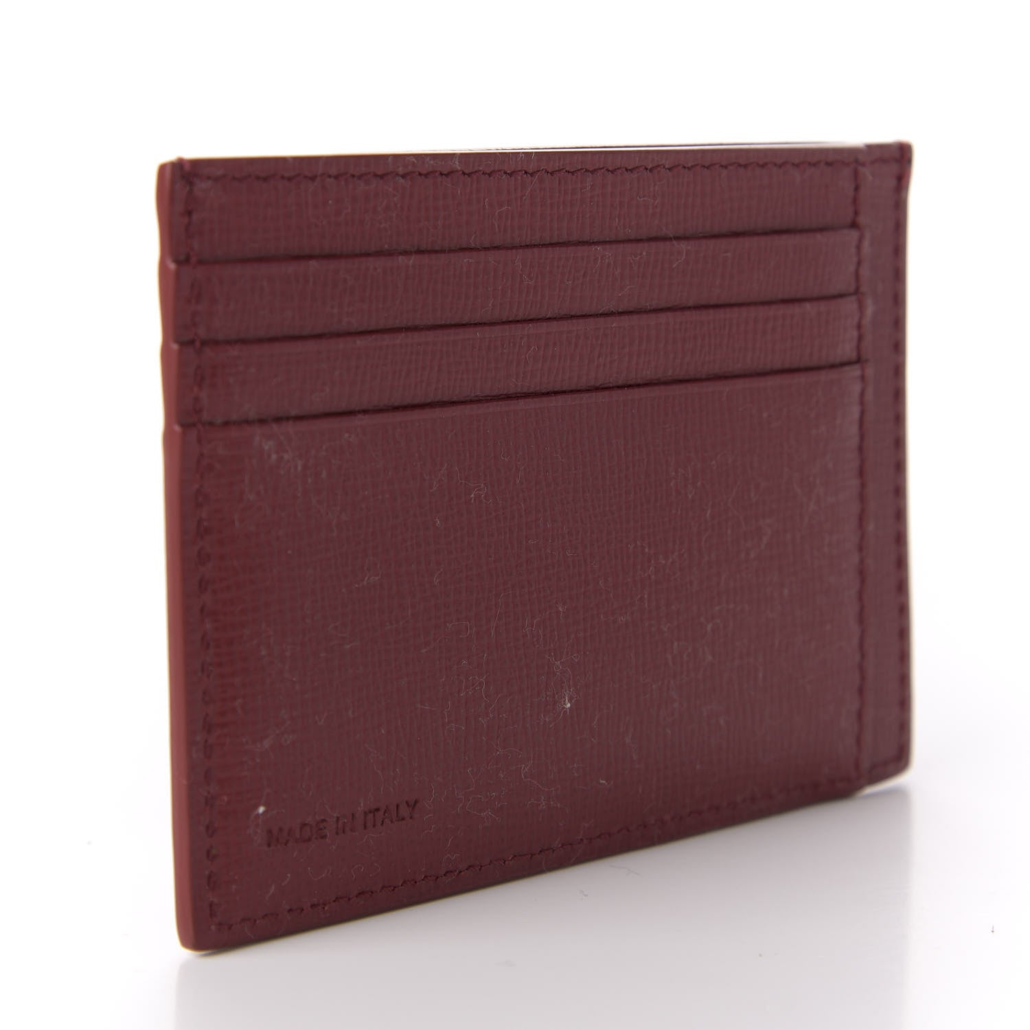 Burberry London Grainy Calfskin Bernie Credit Card Case Red 3 of 6