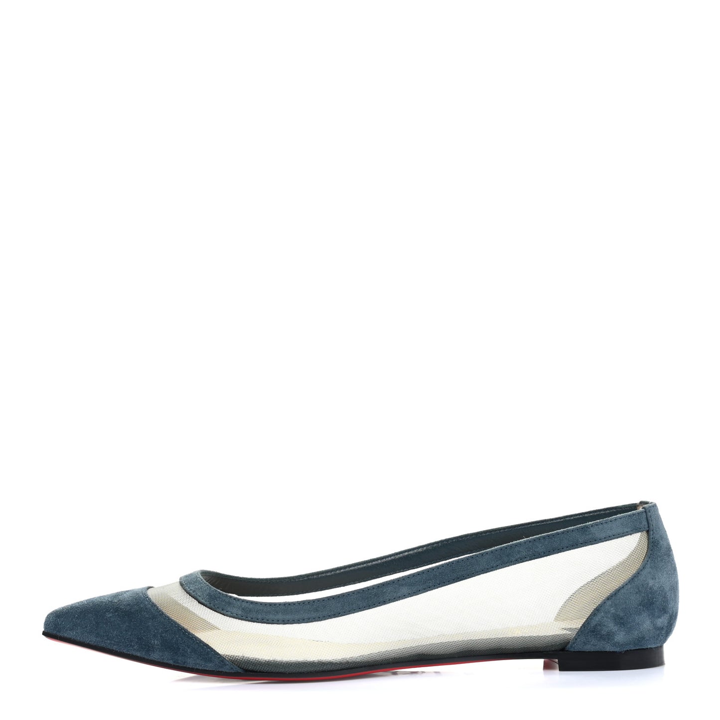 Veau Velours Rete Galativi Flats 38.5 Version Tempete