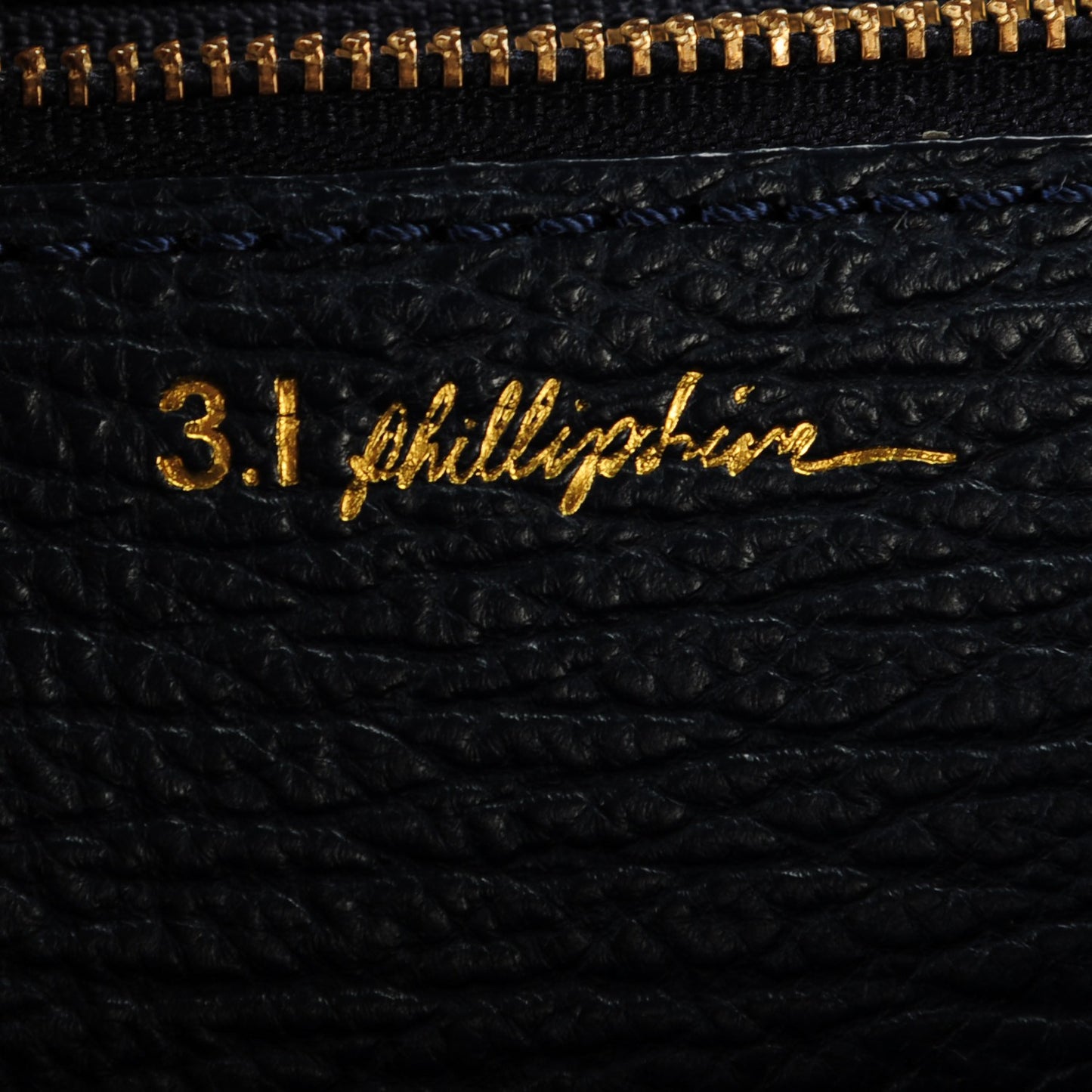3.1 Textured Calfskin Mini Pashli Satchel Ink