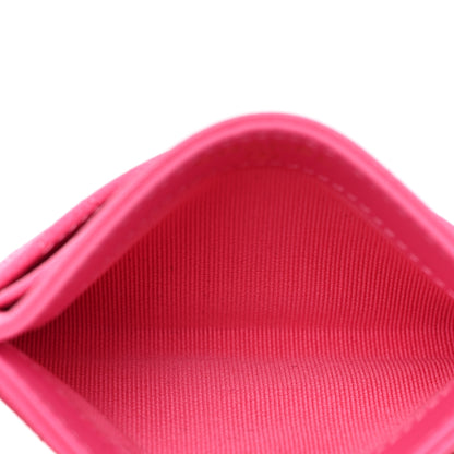 Chanel Caviar Quilted Card Holder Pink 5 of 10