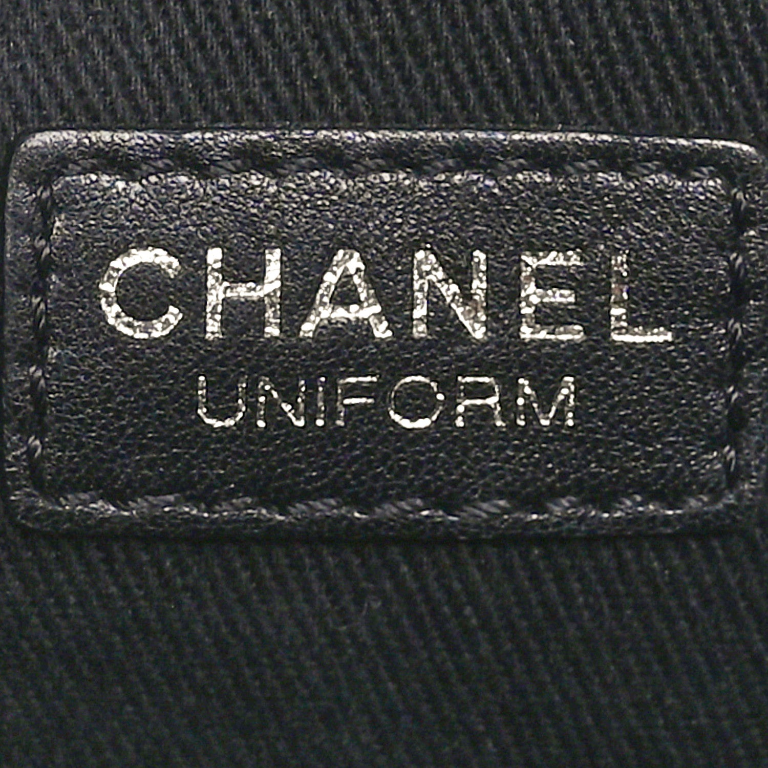 Chanel Grained Calfskin Quilted 2.55 Reissue Flap Belt Bag Clutch  Black 7 of 10