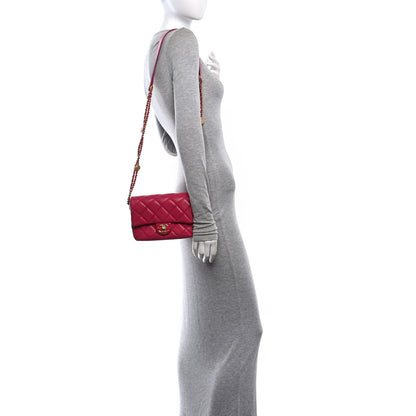 Chanel Caviar Quilted Small Twist Your Buttons Flap Fuchsia 2 of 10