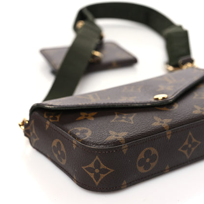 Louis Vuitton Monogram Felicie Strap & Go Kaki 7 of 8