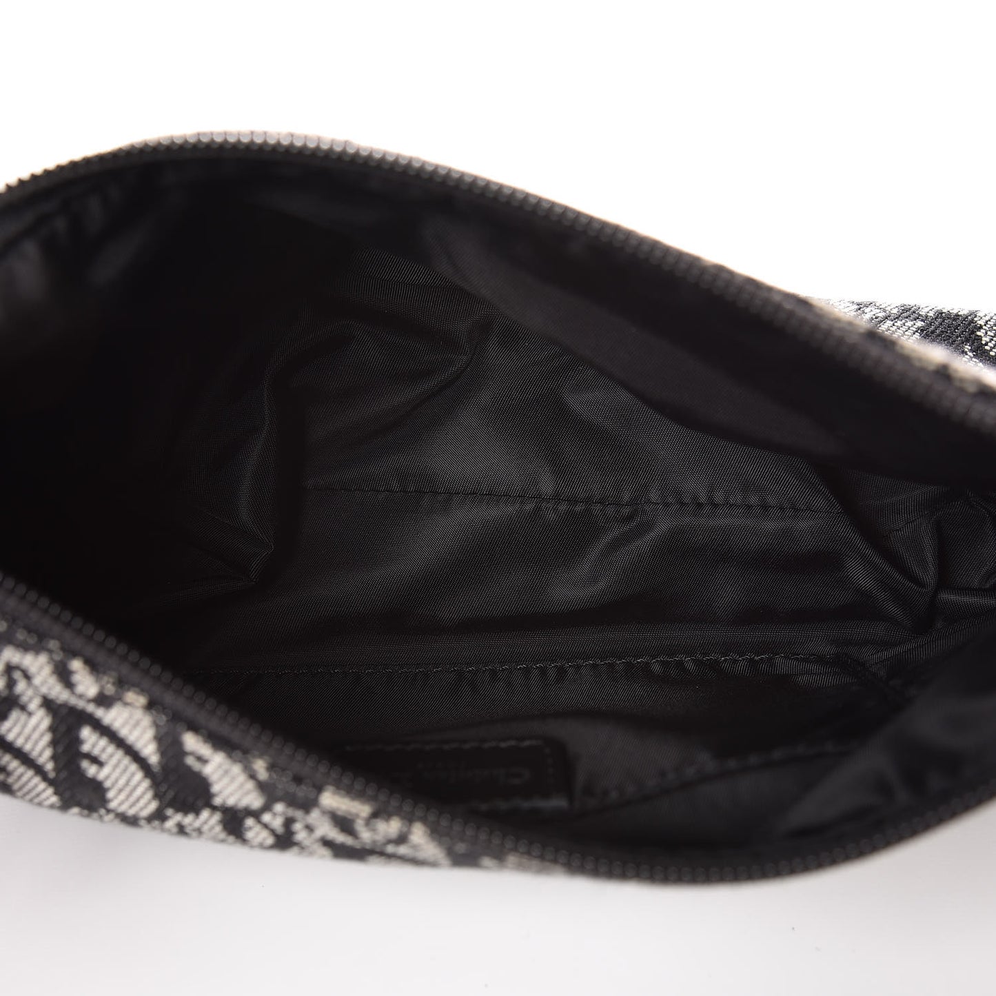 Monogram Shoulder Bag Pochette Black