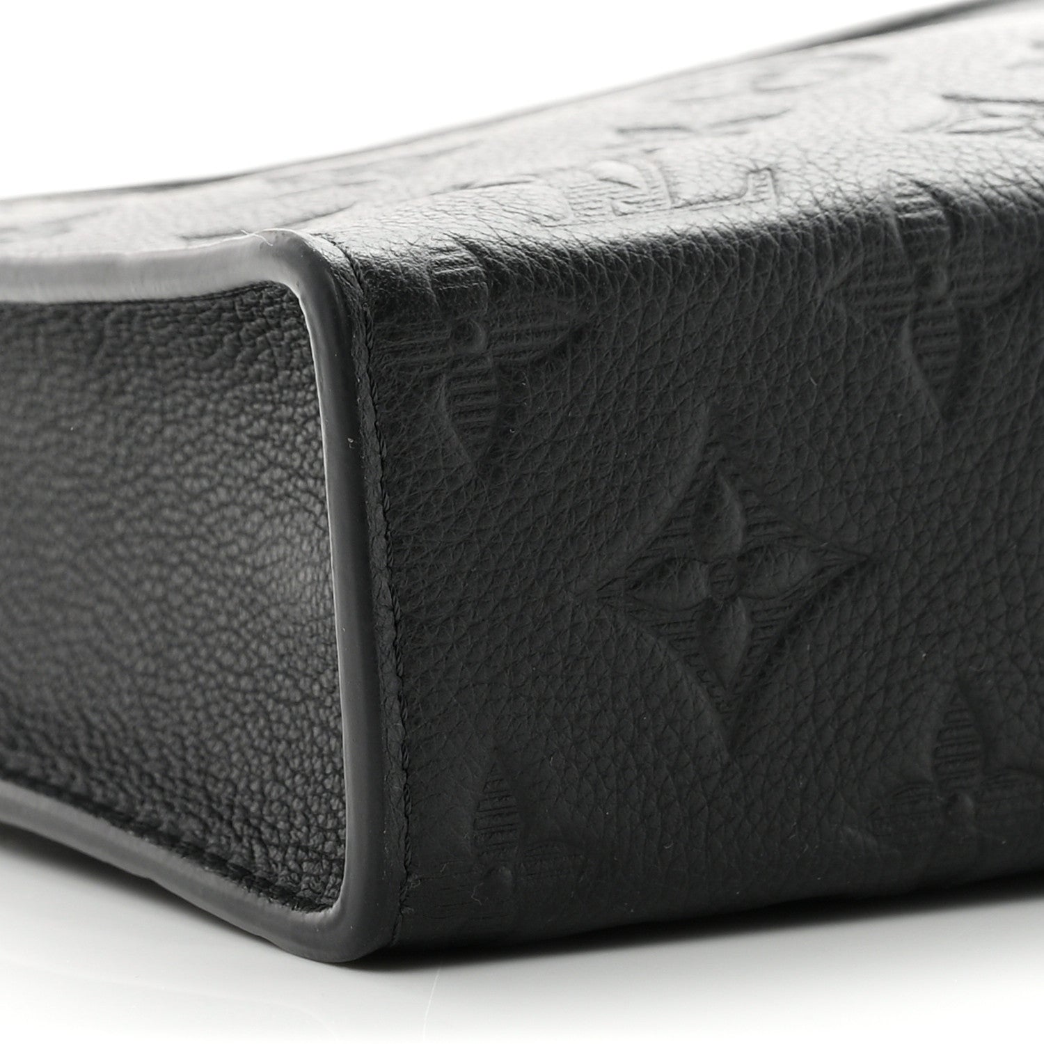 Louis Vuitton Calfskin Monogram Shadow Gaston Wearable Wallet 9 of 11