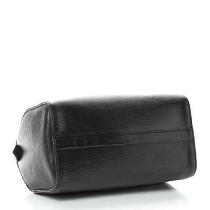 Louis Vuitton Epi Speedy 25 Black 3 of 9