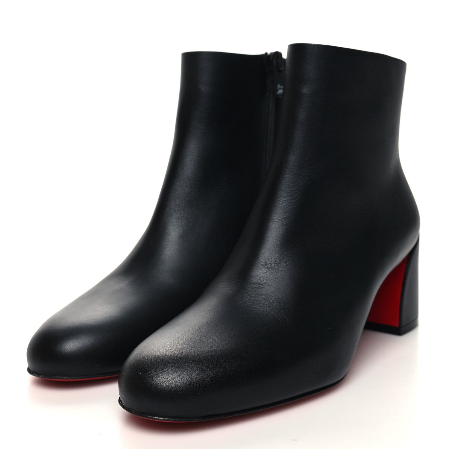 Christian Louboutin Calfskin Turela 55 Ankle Boots 36 Black 3 of 8