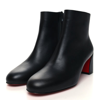 Christian Louboutin Calfskin Turela 55 Ankle Boots 36 Black 3 of 8