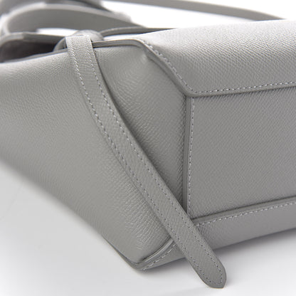 Celine Grained Calfskin Nano Belt Bag Cloud 8 of 9