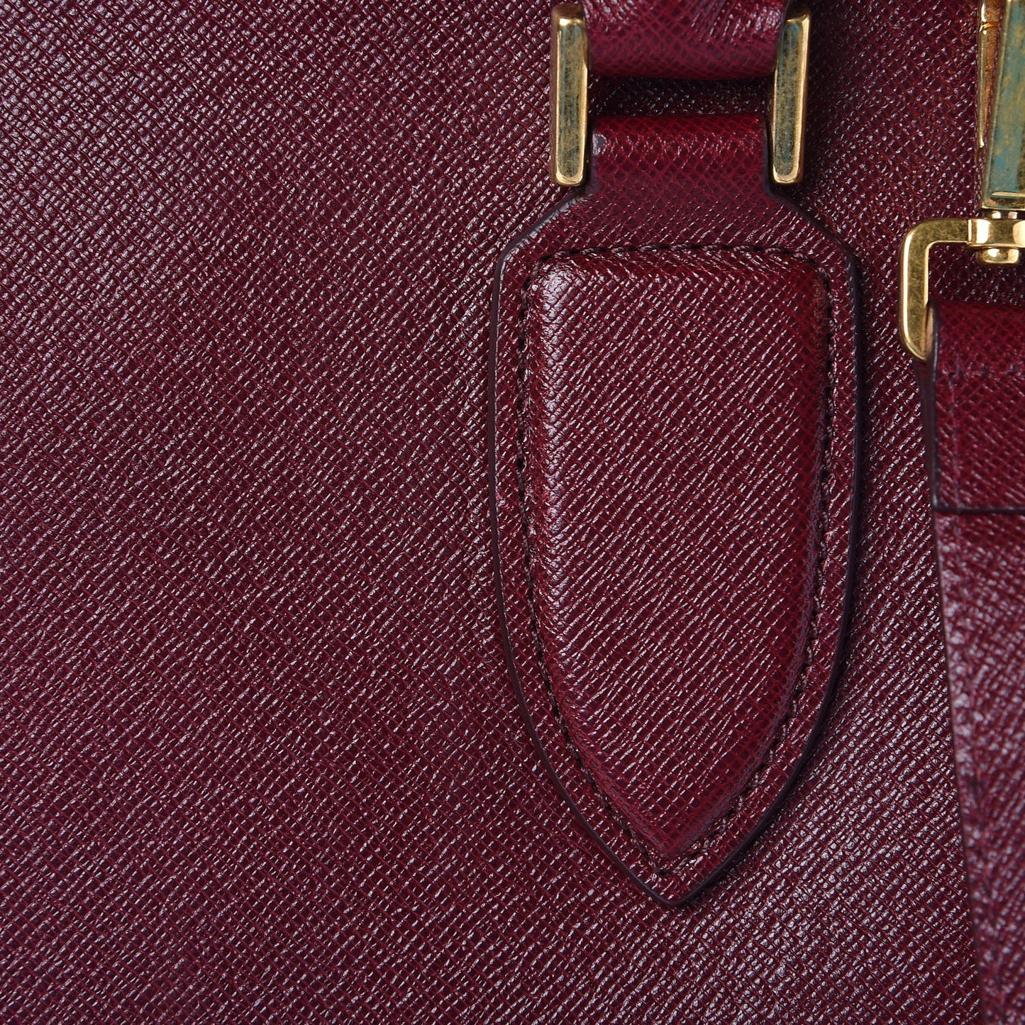 Calfskin Small Heroine Burgundy