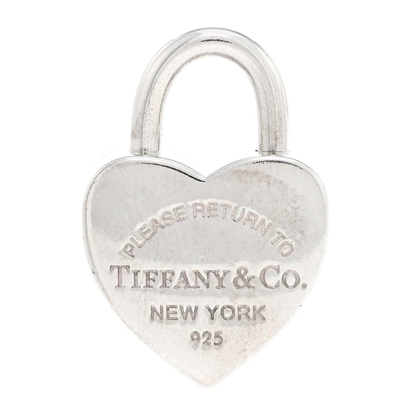 Sterling Silver Return to Tiffany Heart Lock Pendant