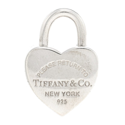 Tiffany Sterling Silver Return to Tiffany Heart Lock Pendant 1 of 3