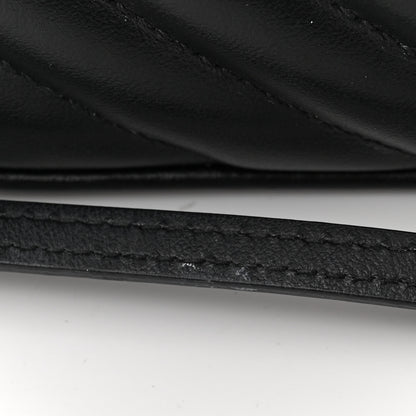 Saint Laurent Calfskin Matelasse Monogram Lou Camera Bag Black 11 of 12