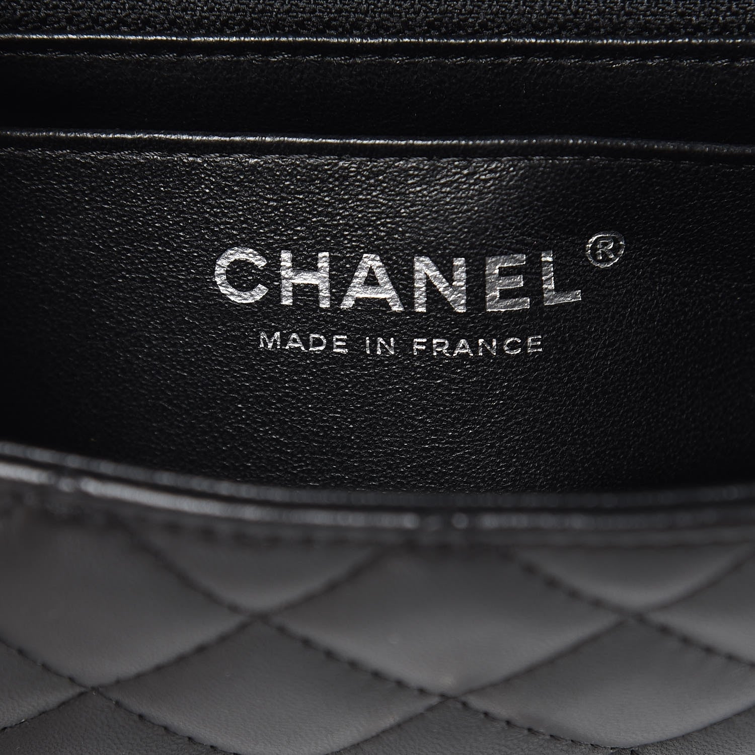 Chanel Lambskin Quilted Mini Square Flap Black 8 of 12