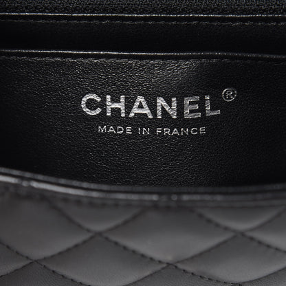 Chanel Lambskin Quilted Mini Square Flap Black 8 of 12