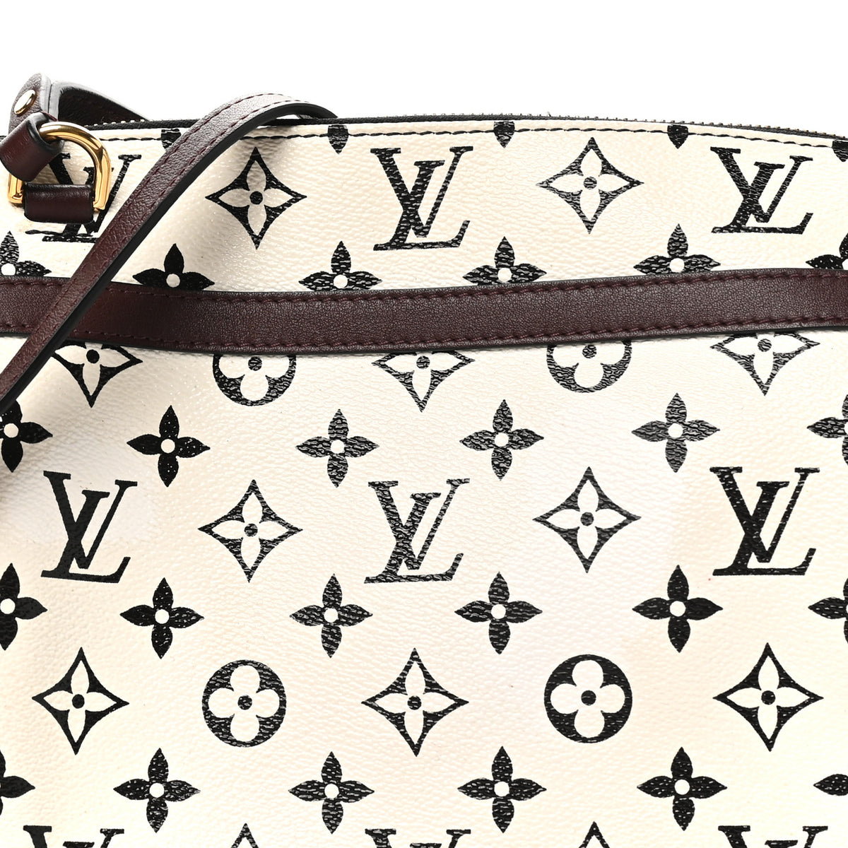 Louis Vuitton Monogram Speedy Amazon PM White Chocolat 7 of 9