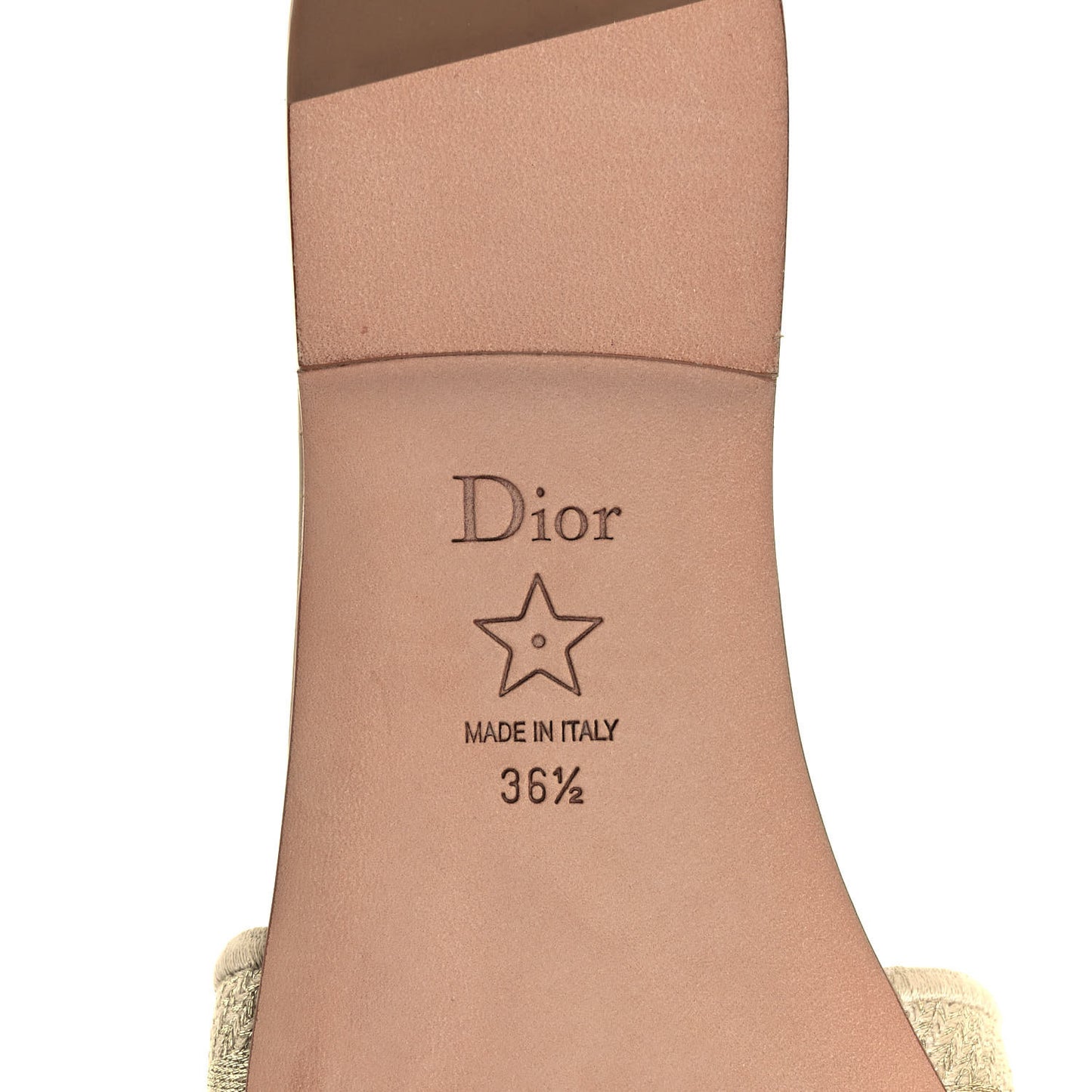 Lurex Dway Mules Slide Sandals 36.5 Gold Beige