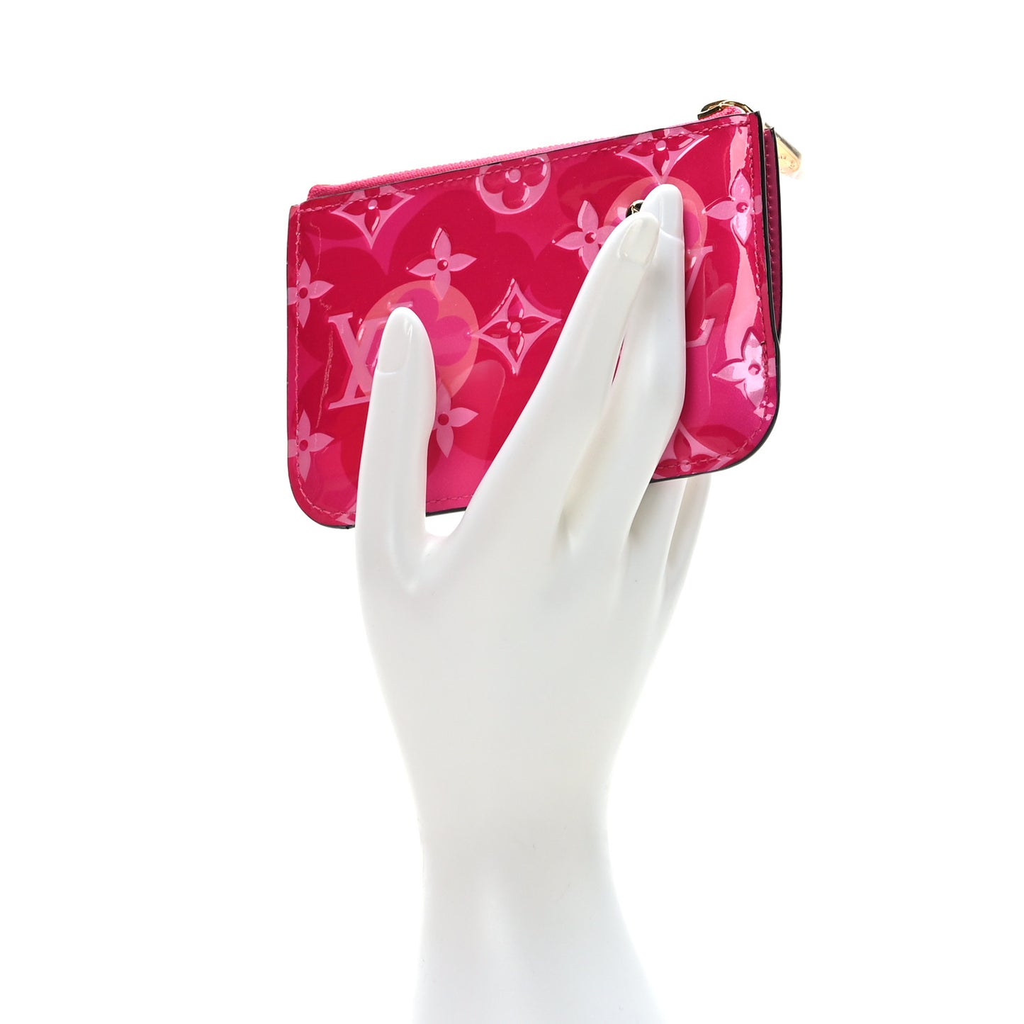 Vernis Valentine Key Pouch Fuchsia