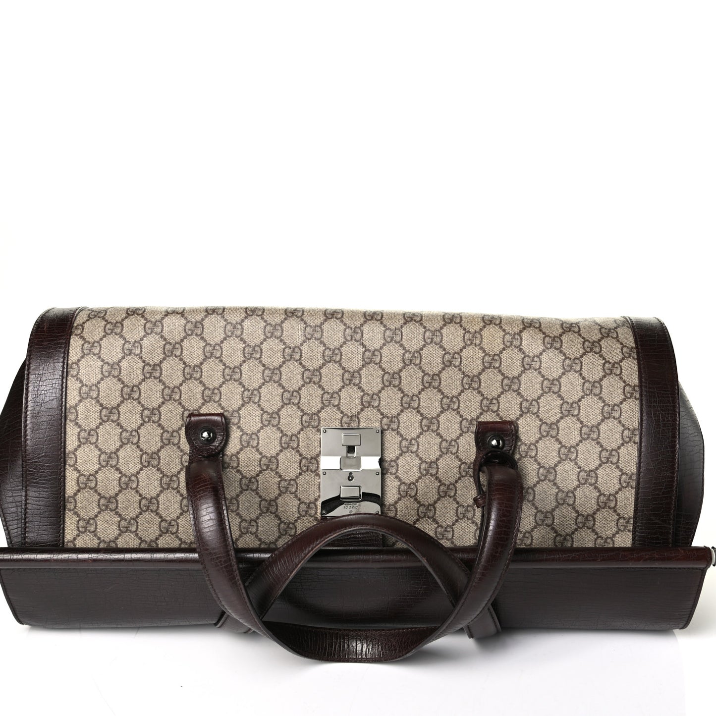 Monogram Bullet Travel Bag Dark Brown