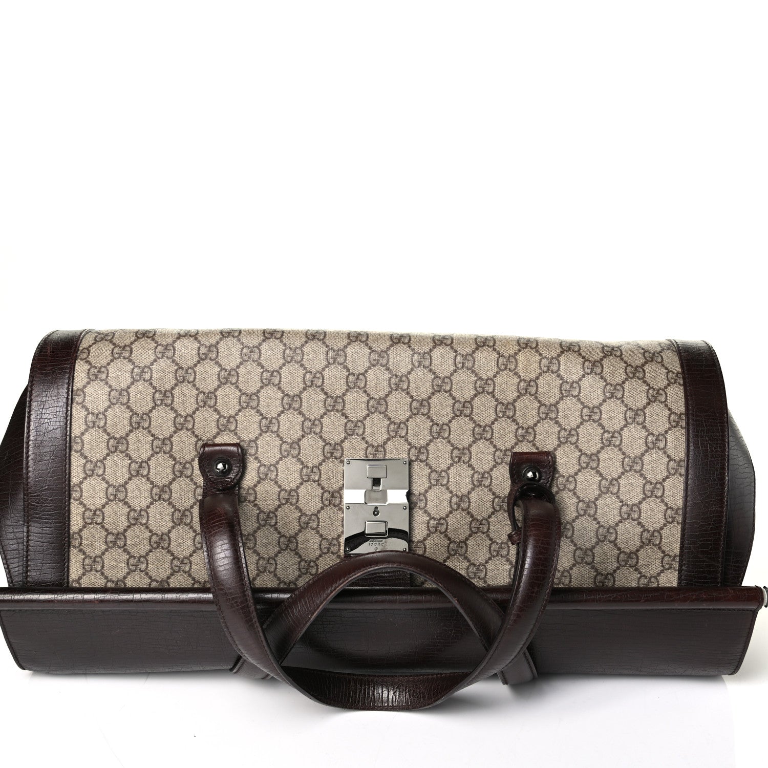 Gucci Monogram Bullet Travel Bag Dark Brown 7 of 7