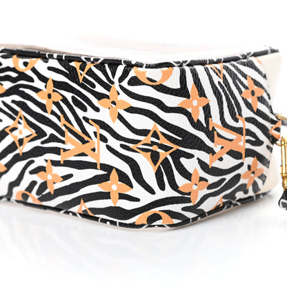 Louis Vuitton Monogram Giant Jungle Beach Pouch Ivory 10 of 10