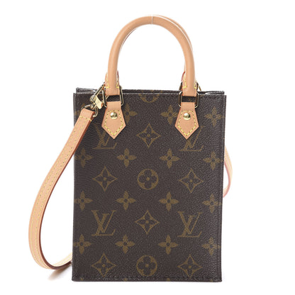 Louis Vuitton Monogram Petit Sac Plat 1 of 8